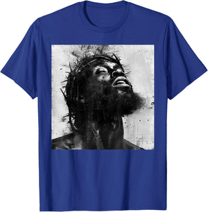 Black Jesus, Christianity, Church, Christ, Jesus T-Shirt - T-Shirt | Royal