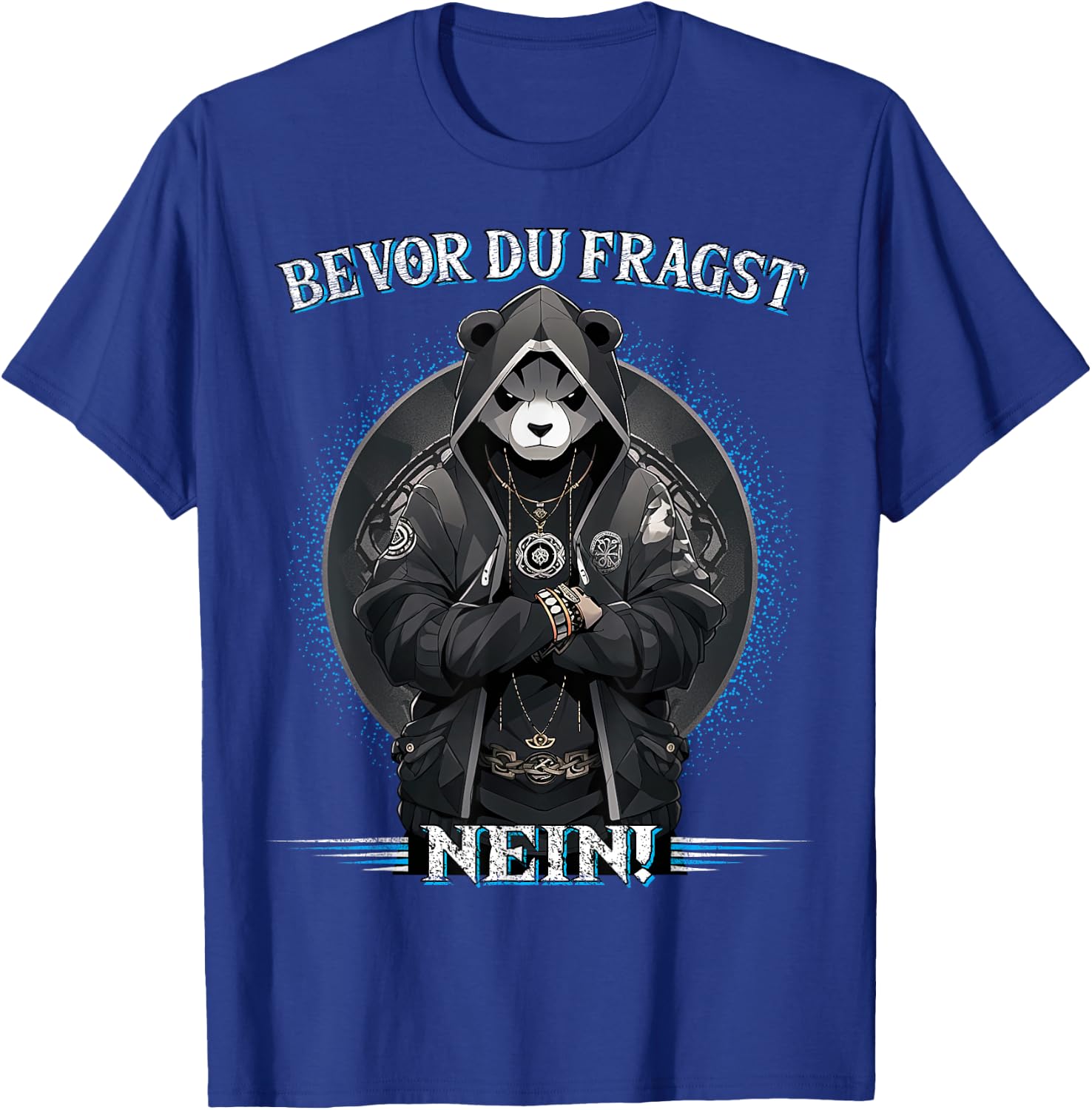 Bevor du fragst - Nein Lustiges Sarkasmus Anime Panda Kaffee T-Shirt - T-Shirt | Royal