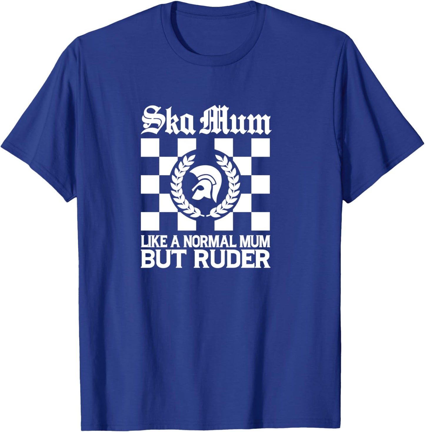 SKA MUM Rocksteady Jamaica Skins Mod Punk Ska Retro , Black, S T-Shirt - T-Shirt | Royal