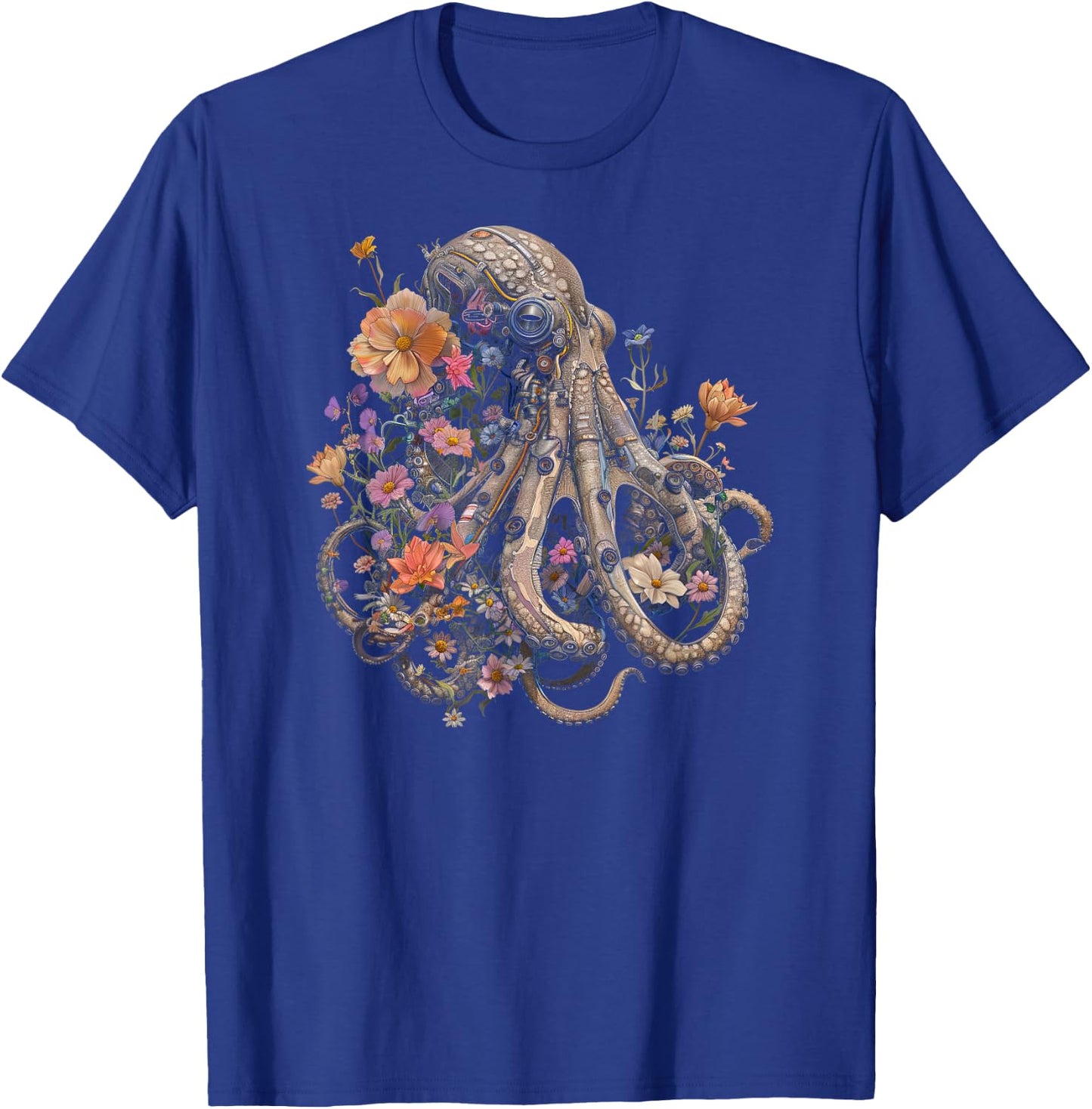 Octopus Shirt / Aesthetic T-Shirt - T-Shirt | Royal