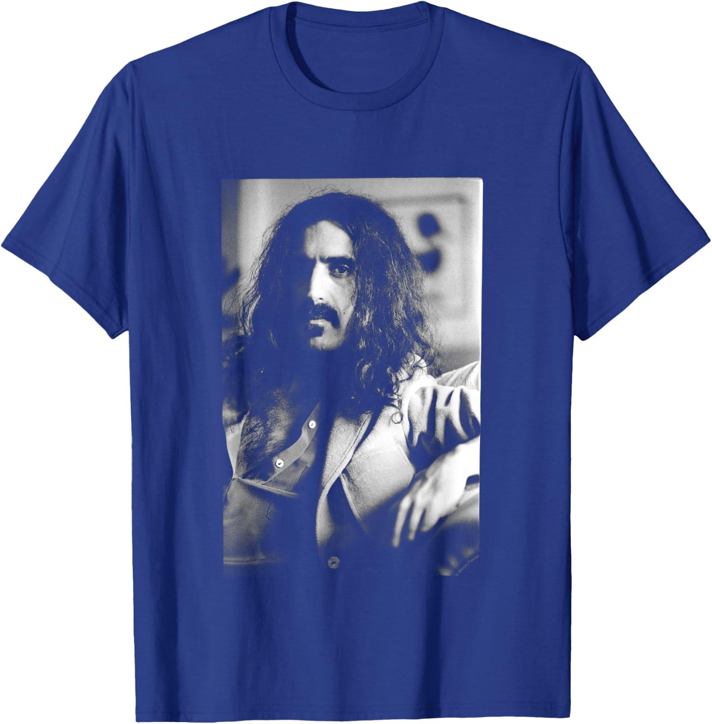 Frank Zappa London Photoshoot by Simon Fowler , black T-Shirt - T-Shirt | Royal