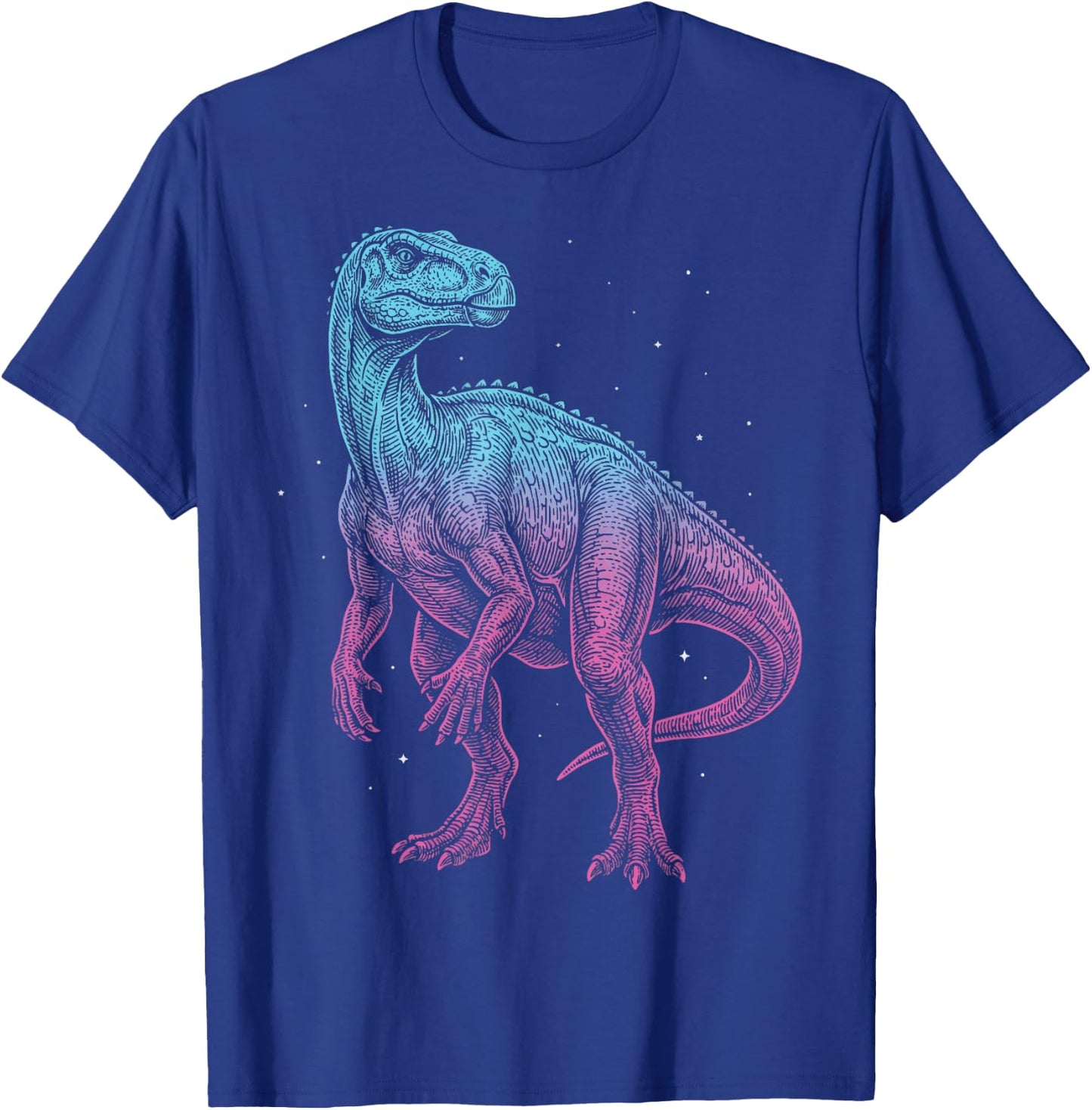 Iguanodon Illustration T-Shirt - T-Shirt | Royal
