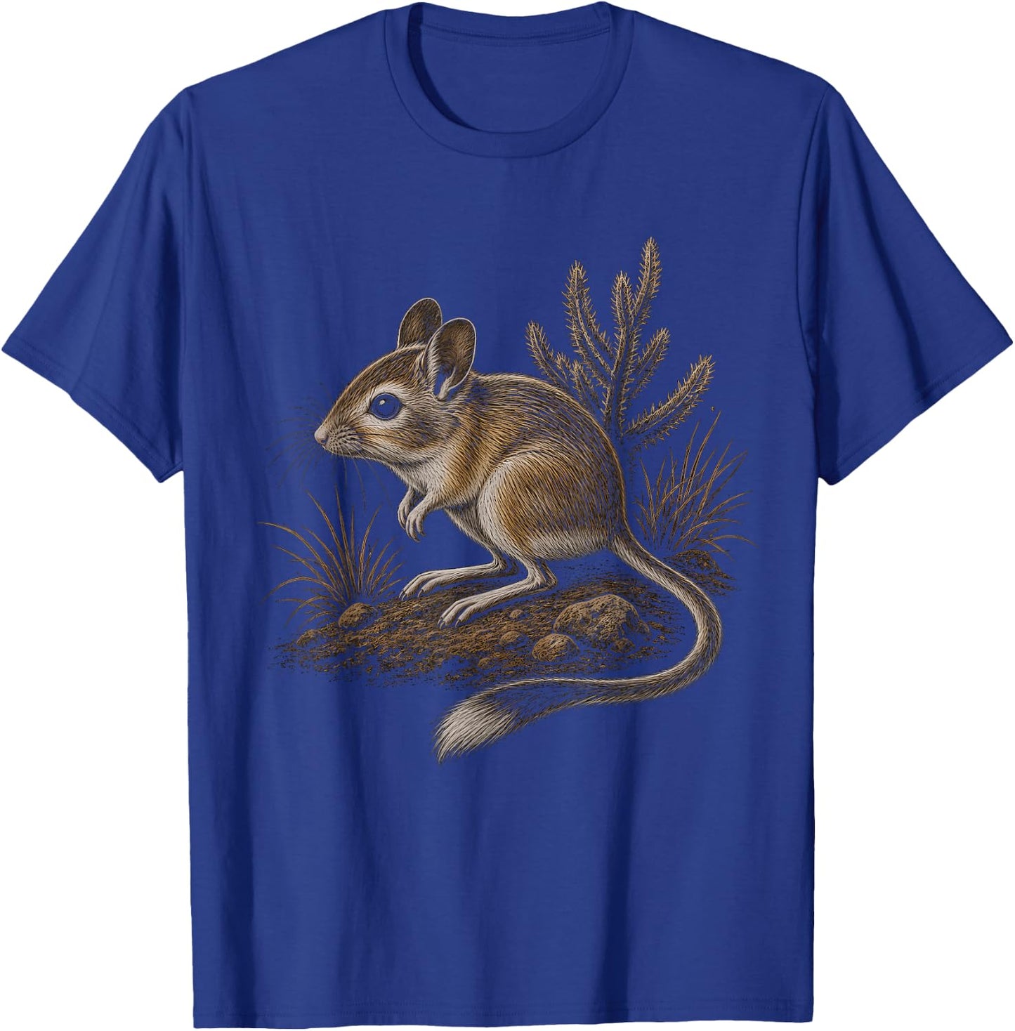 Kangaroo Rat Graphic Artwork Design T-Shirt - T-Shirt | Royal