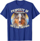 Shetland Sheepdog Sheltie Merle Property Of Retro T-Shirt - T-Shirt | Royal