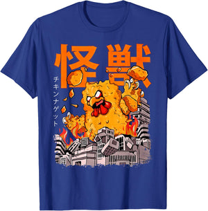 Kaiju Chicken Nugget Japanese Anime Monster Nug T-Shirt - T-Shirt | Royal
