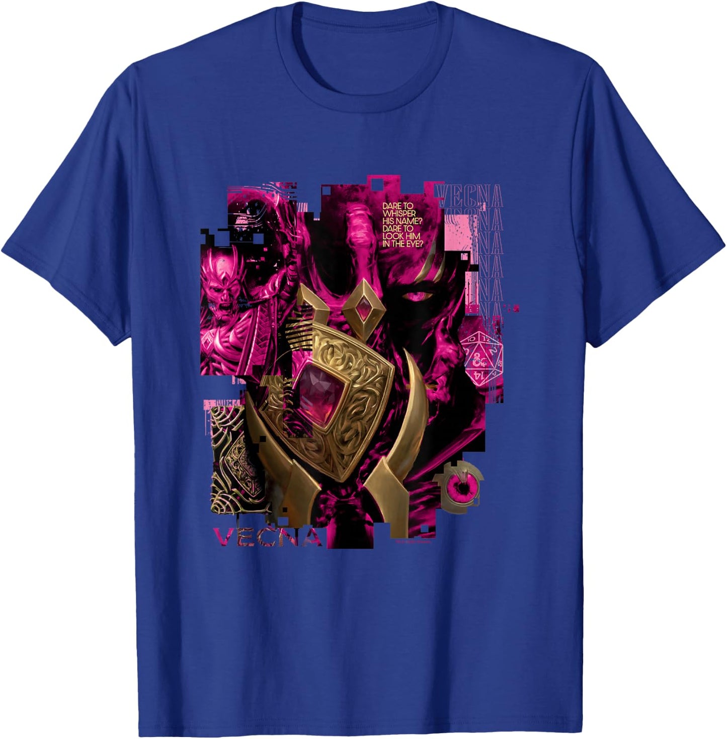 Dungeons & Dragons Vecna Dare To Whisper His Name? T-Shirt - T-Shirt | Royal