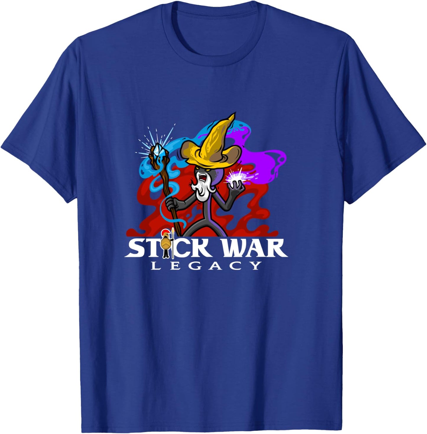 Stick War: Legacy - Magikill on Dark Long T-Shirt - T-Shirt | Royal
