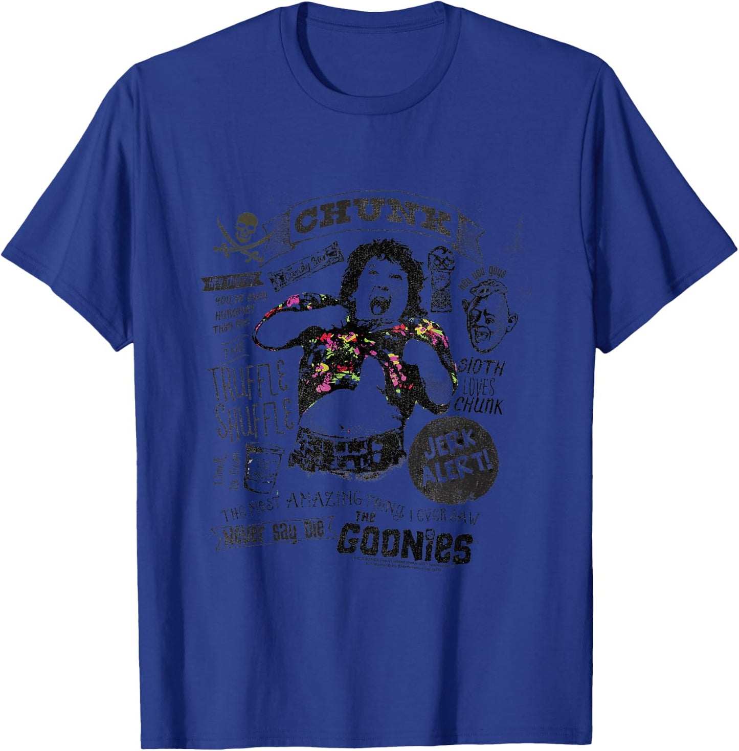 Kids The Goonies Chunk Truffle Shuffle Movie Quotes Kids T-Shirt - T-Shirt | Royal
