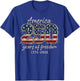 250 Years of Freedom US Flag 250th 4th July Independence Day T-Shirt - T-Shirt | Royal