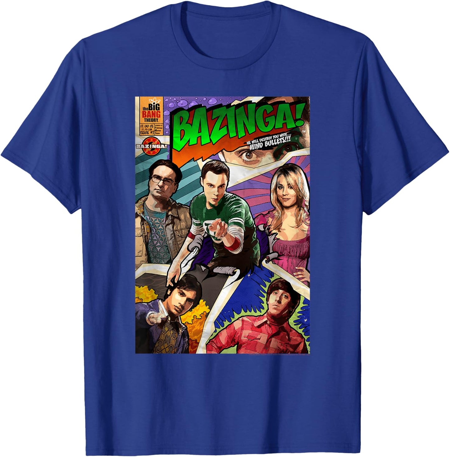 The Big Bang Theory Bazinga T-Shirt - T-Shirt | Royal