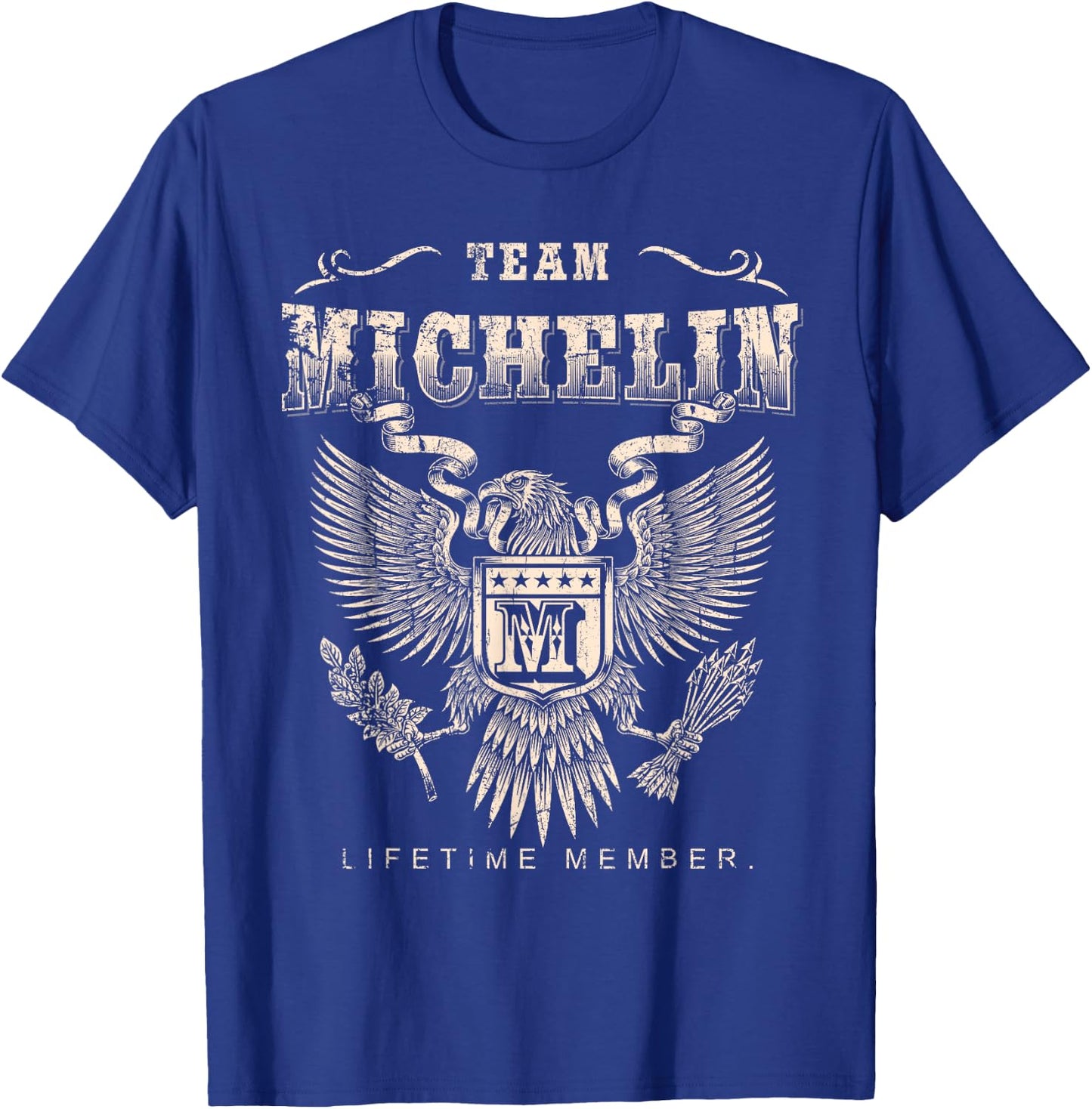 Lifetime member of the Michelin team - Name Michelin , Black, S T-Shirt - T-Shirt | Royal