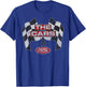 The Cars - 1980 Tour (Flags) T-Shirt - T-Shirt | Royal