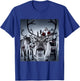 Funny Santa Selfie With Reindeer Cute Christmas Family Kids T-Shirt - T-Shirt | Royal