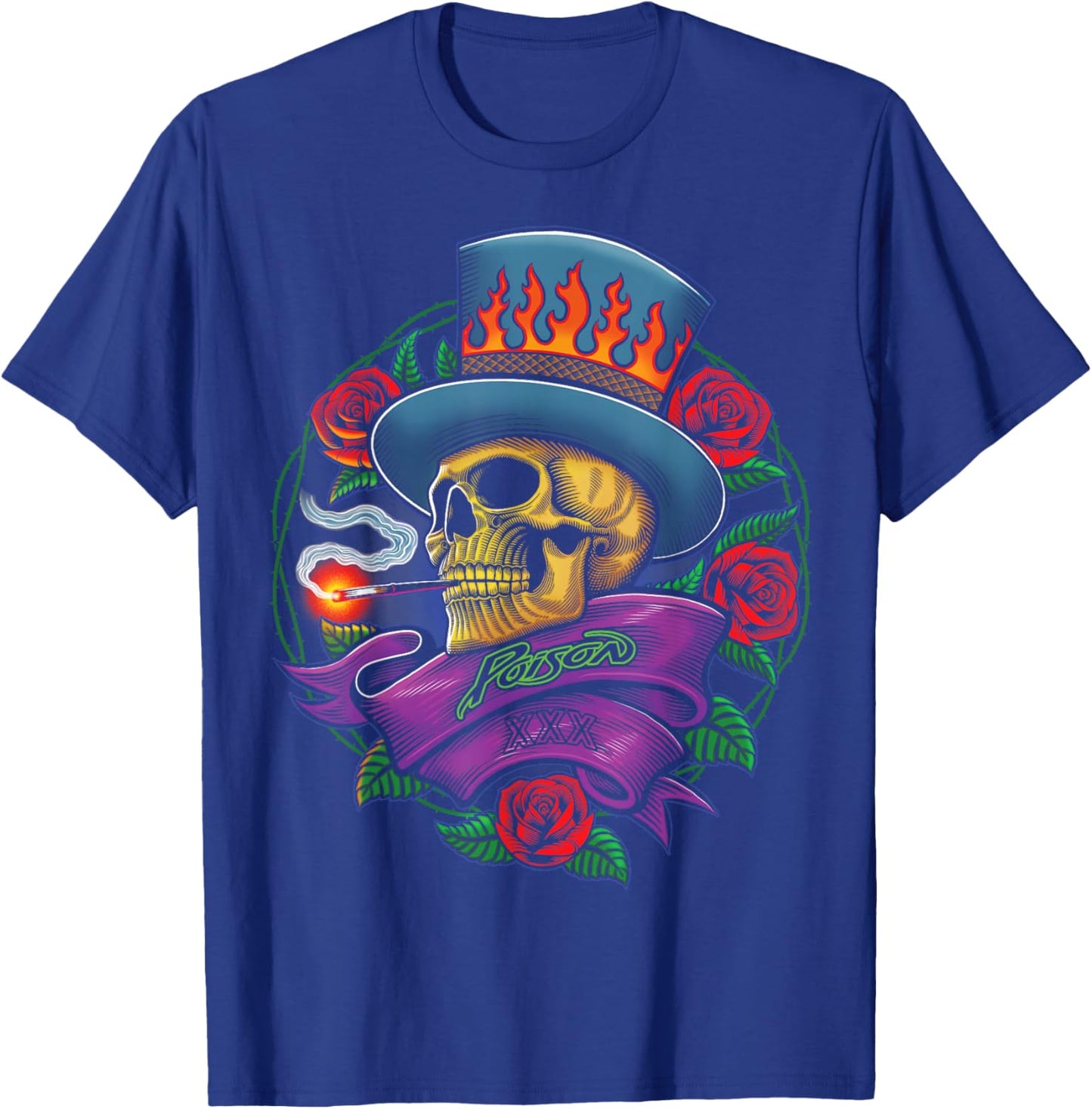 Poison - Lit T-Shirt - T-Shirt | Royal
