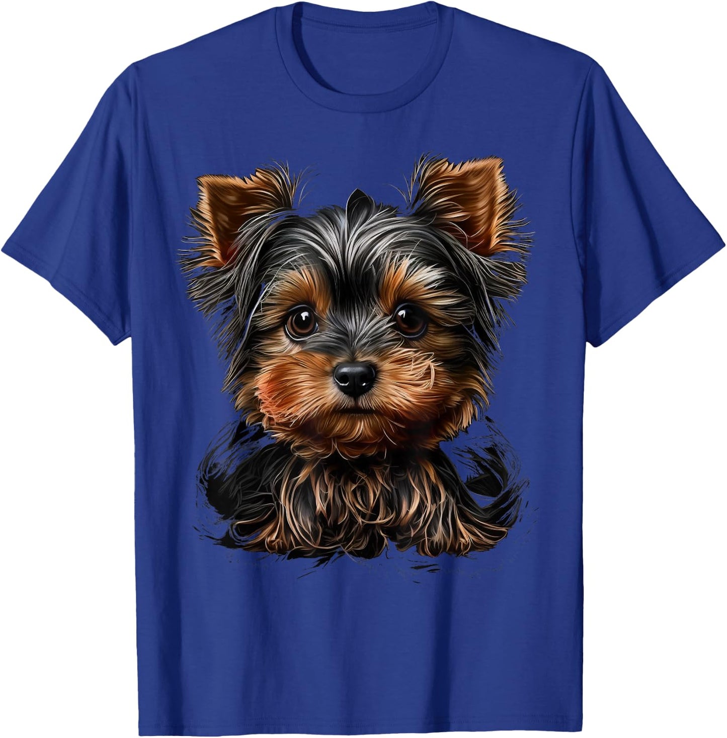 Cute Yorkshire Terrier Dog on Yorkshire Terrier Lover Women Kids T-Shirt - T-Shirt | Royal