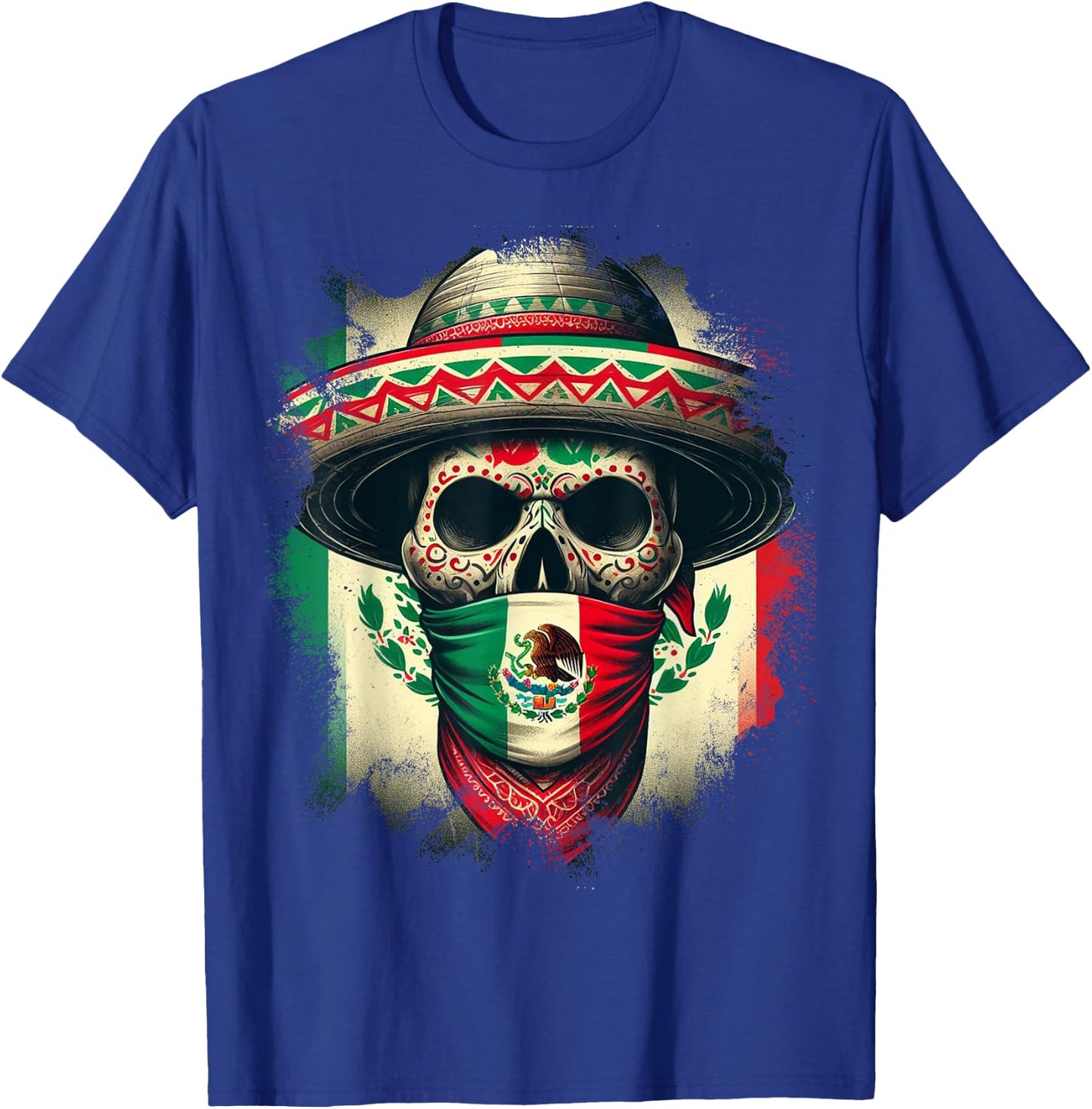 Mexico Cinco De Mayo Tijuana Pride Mexican T-Shirt - T-Shirt | Royal