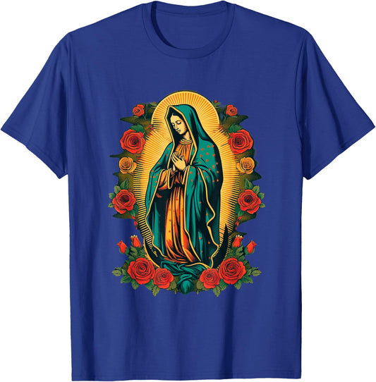 Unserer Lieben Frau Heilige Maria von Guadalupe Jungfrau Maria mächtiges Symbol T-Shirt - T-Shirt | Royal