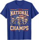 Retro 1776 National Champs Funny Patriotic America T-Shirt - T-Shirt | Royal