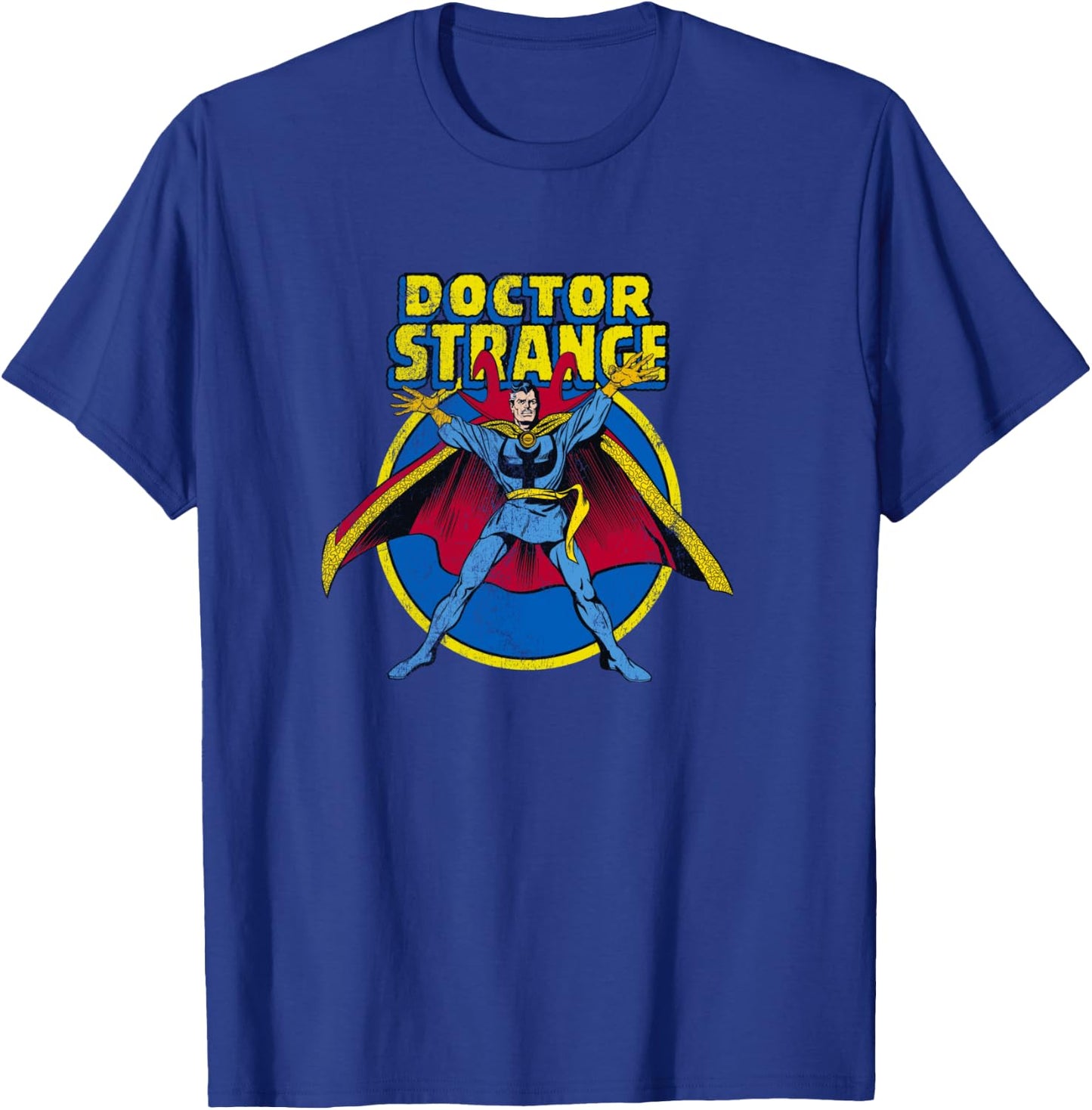 Marvel Comics Retro Doctor Strange Vintage Sorcerer Logo T-Shirt - T-Shirt | Royal