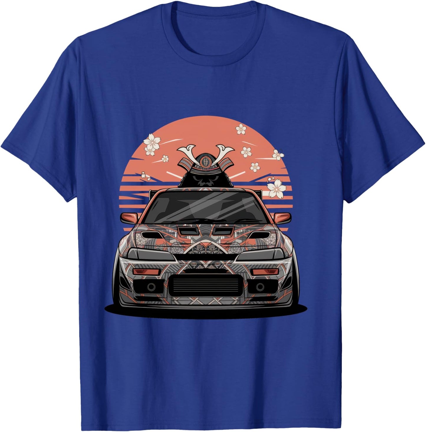 De Voiture Japonaise JDM Japan Street Racing Manche Longue T-Shirt - T-Shirt | Royal