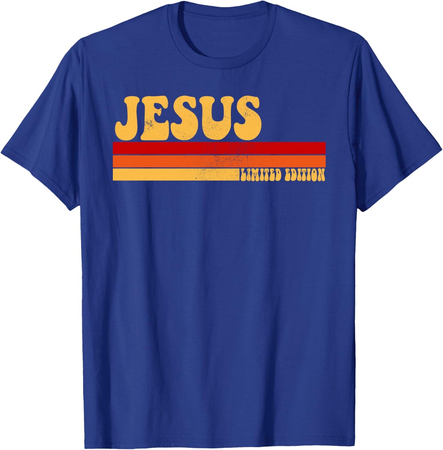 JESUS Name Personalized Idea Men Retro Vintage JESUS T-Shirt - T-Shirt | Royal