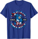 Marvel Avengers Vintage Captain America Comic Hero Since 41 T-Shirt - T-Shirt | Royal
