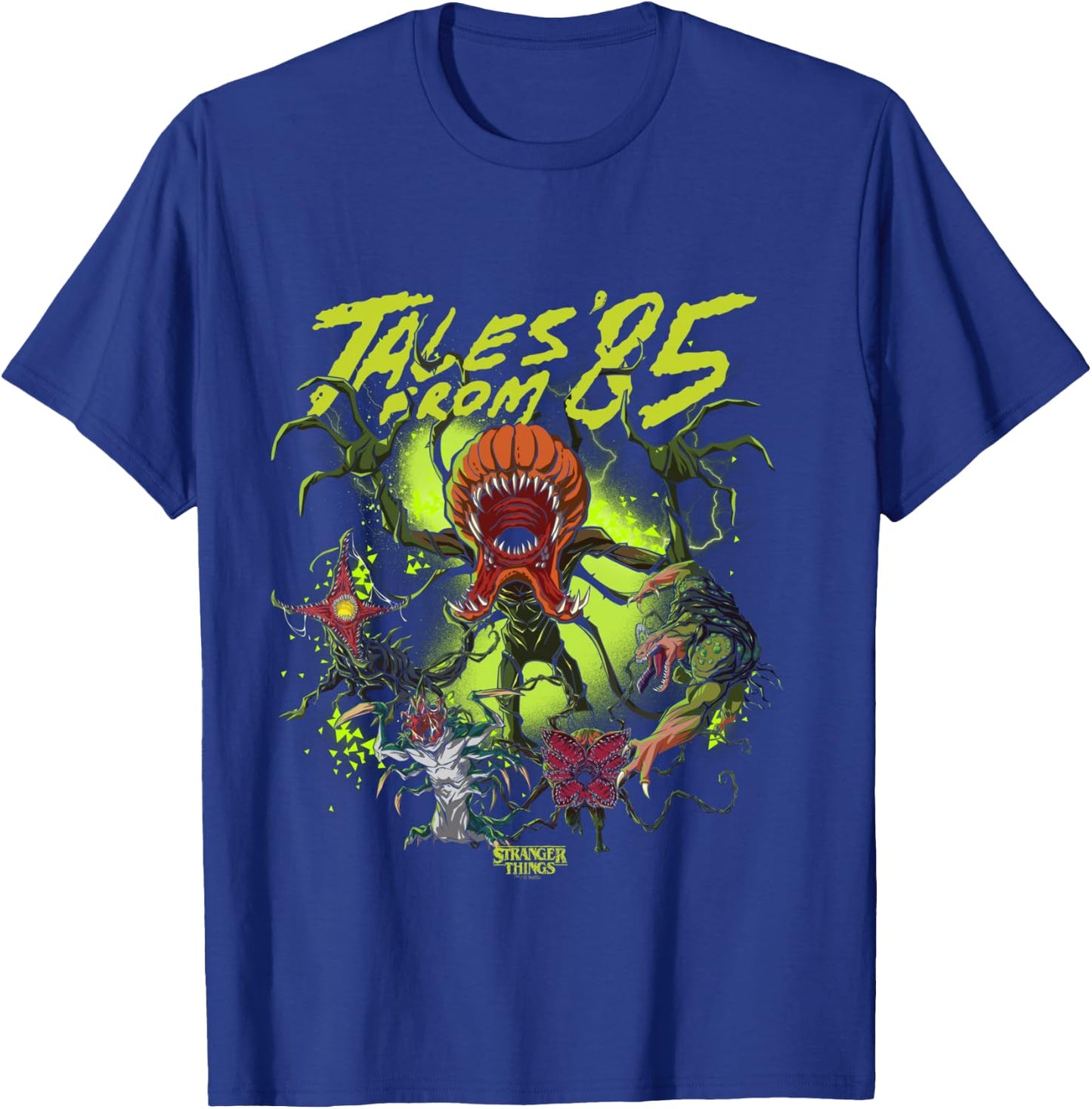 Stranger Things Tales from ‘85 Officially Licensed T-Shirt - T-Shirt | Royal