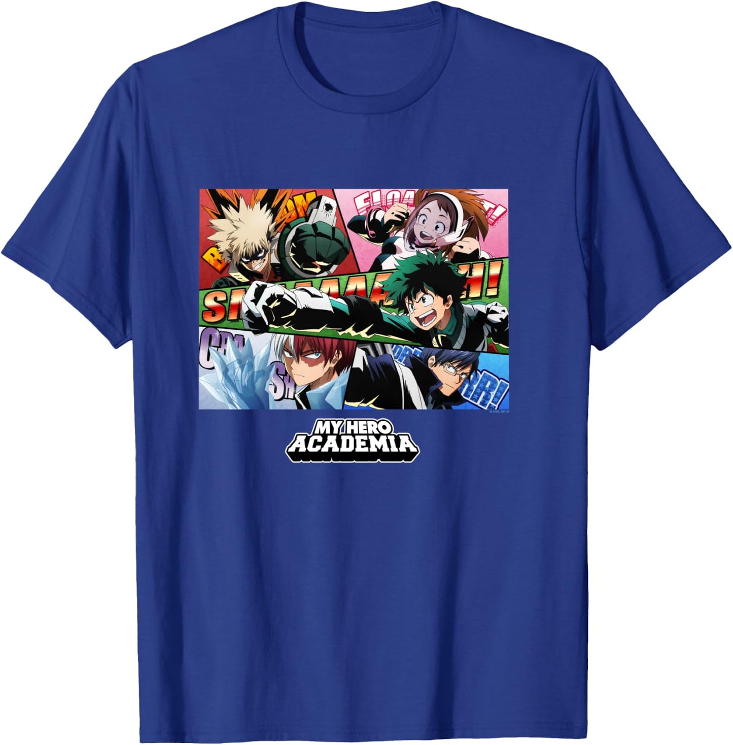 Ripple Junction x My Hero Academia Class 1-A Group Anime , Black, S T-Shirt - T-Shirt | Royal