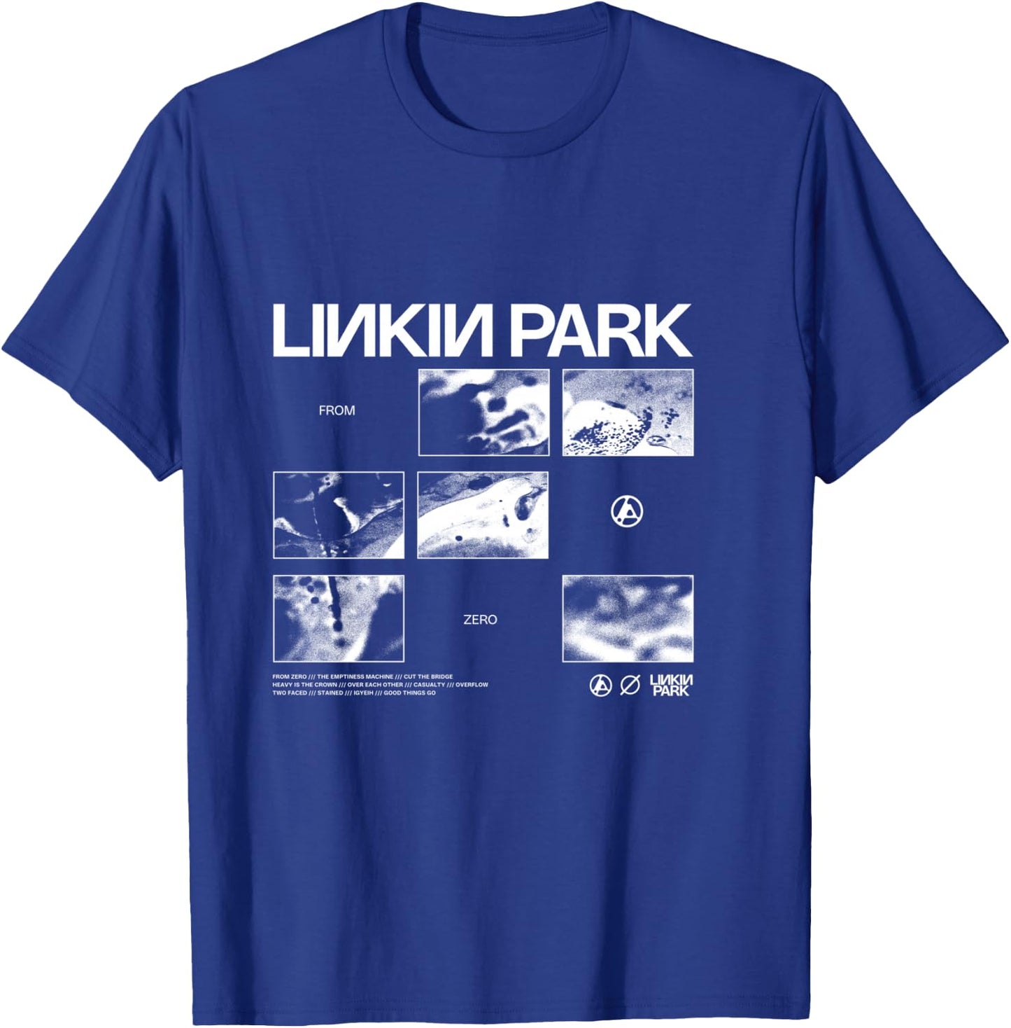 Black and White Linkin Park Blocks, Black, S T-Shirt - T-Shirt | Royal