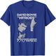 David Bowie - Earl's Short , Black, S T-Shirt - T-Shirt | Royal