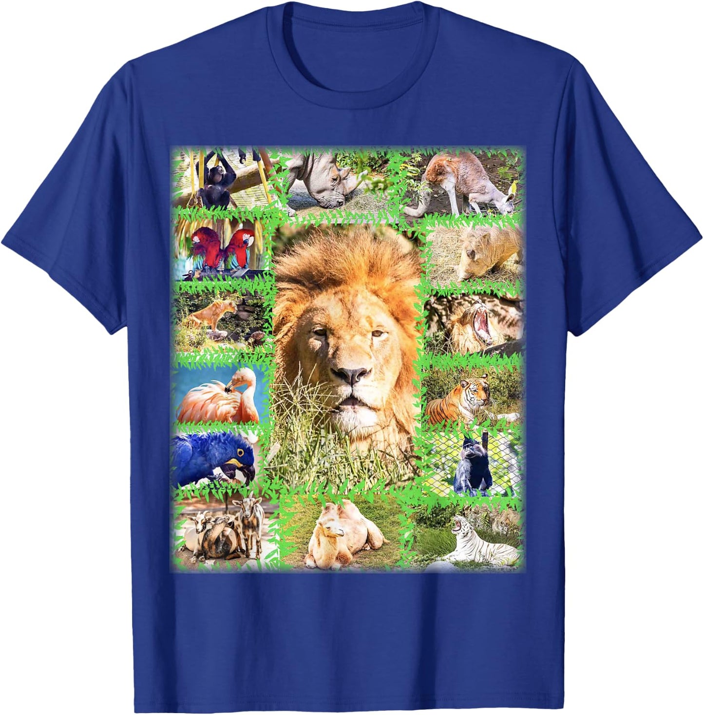 Zoo Portraits T-Shirt - T-Shirt | Royal