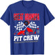 Great Grandpa Pit Crew Racing Family Race Car Birthday Boy T-Shirt - T-Shirt | Royal
