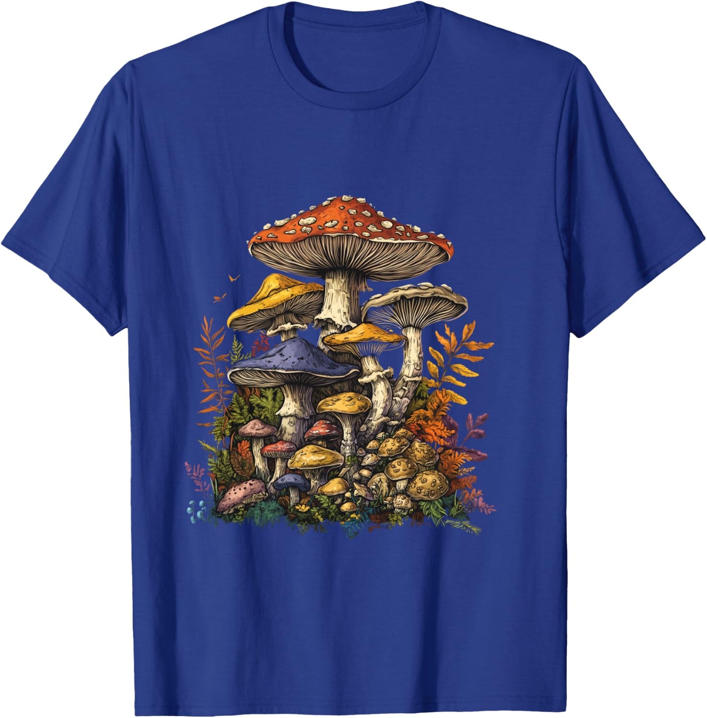Mushroom pattern for mushroom lovers T-Shirt - T-Shirt | Royal