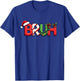 Bruh Funny Saying Bro Teens Boys Kids Christmas Xmas T-Shirt - T-Shirt | Royal