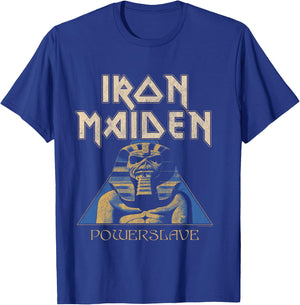 Iron Maiden - Pyramid Sphinx Navy , Blue, S T-Shirt - T-Shirt | Royal