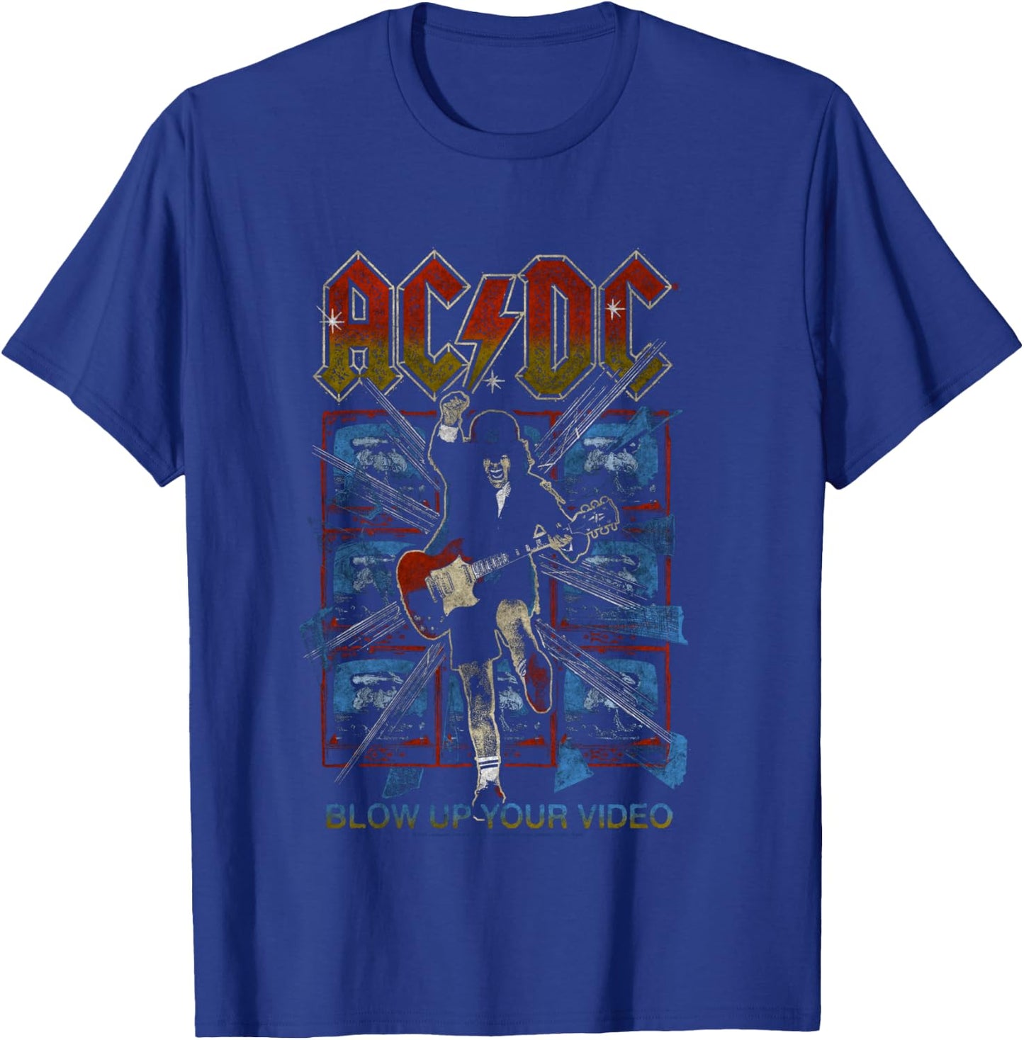 ACDC Blow Up Your Video Shirt, black T-Shirt - T-Shirt | Royal
