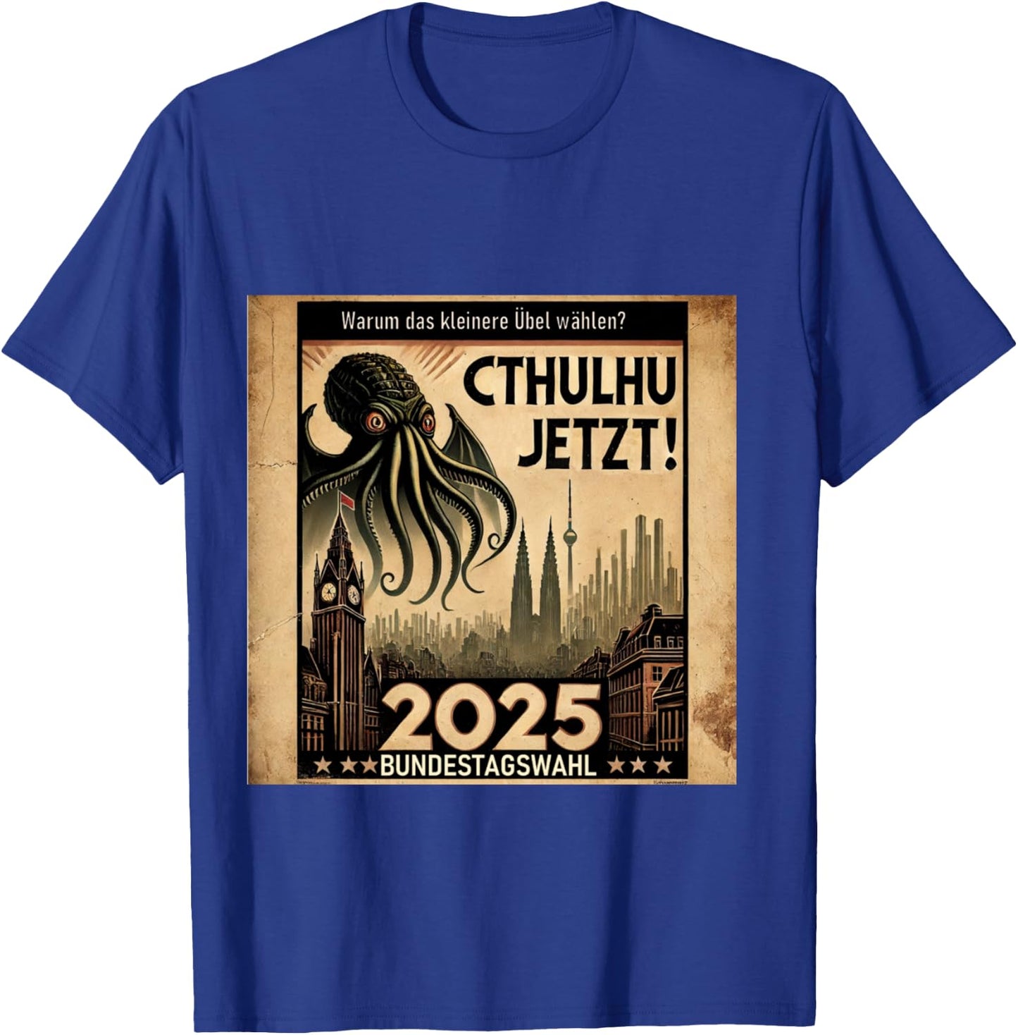Vote Cthulhu - Federal Election 2025 T-Shirt - T-Shirt | Royal