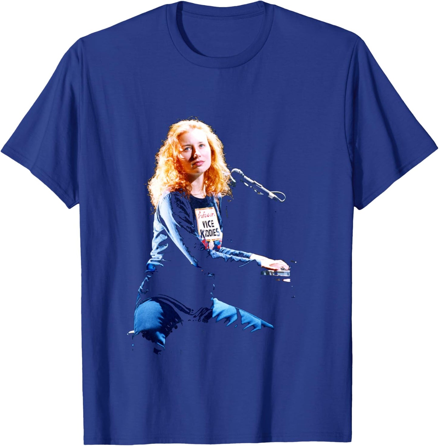 Singer Tori Amos at The Piano Live T-Shirt - T-Shirt | Royal
