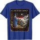 Wizard I'll Be in My Office Funny Wizard Fantasy Magic Art T-Shirt - T-Shirt | Royal