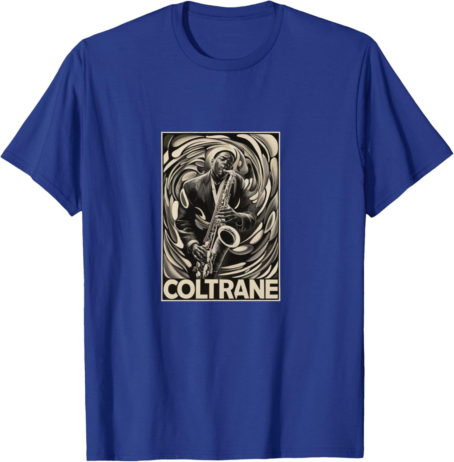 Yes, I Speak Coltrane - Jazz Music Lover T-Shirt - T-Shirt | Royal
