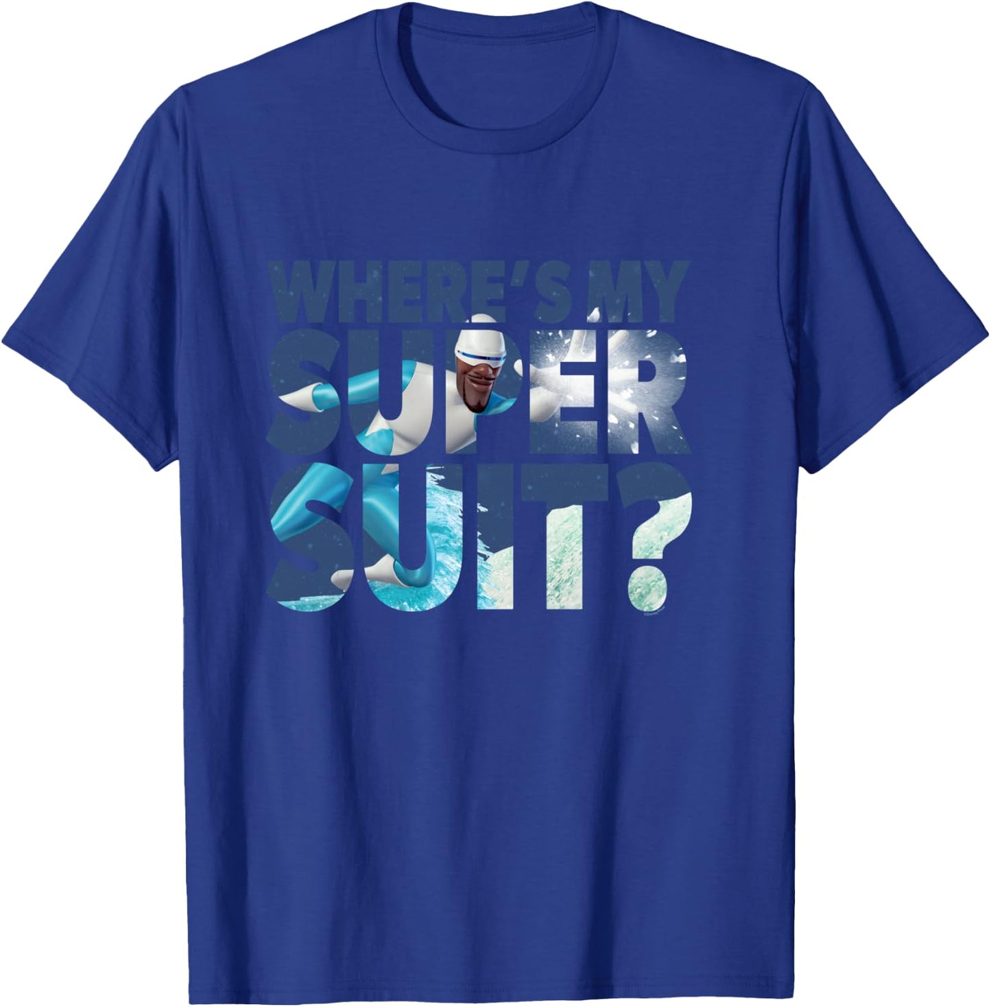 Disney and Pixar’s Incredibles Frozone Where’s My Super Suit Manche Longue T-Shirt - T-Shirt | Royal