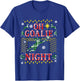 Funny Soccer Goalie Ugly Christmas Sweater Party Goal Keeper T-Shirt - T-Shirt | Royal
