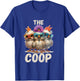 The Coop Chicken Trio T-Shirt - T-Shirt | Royal