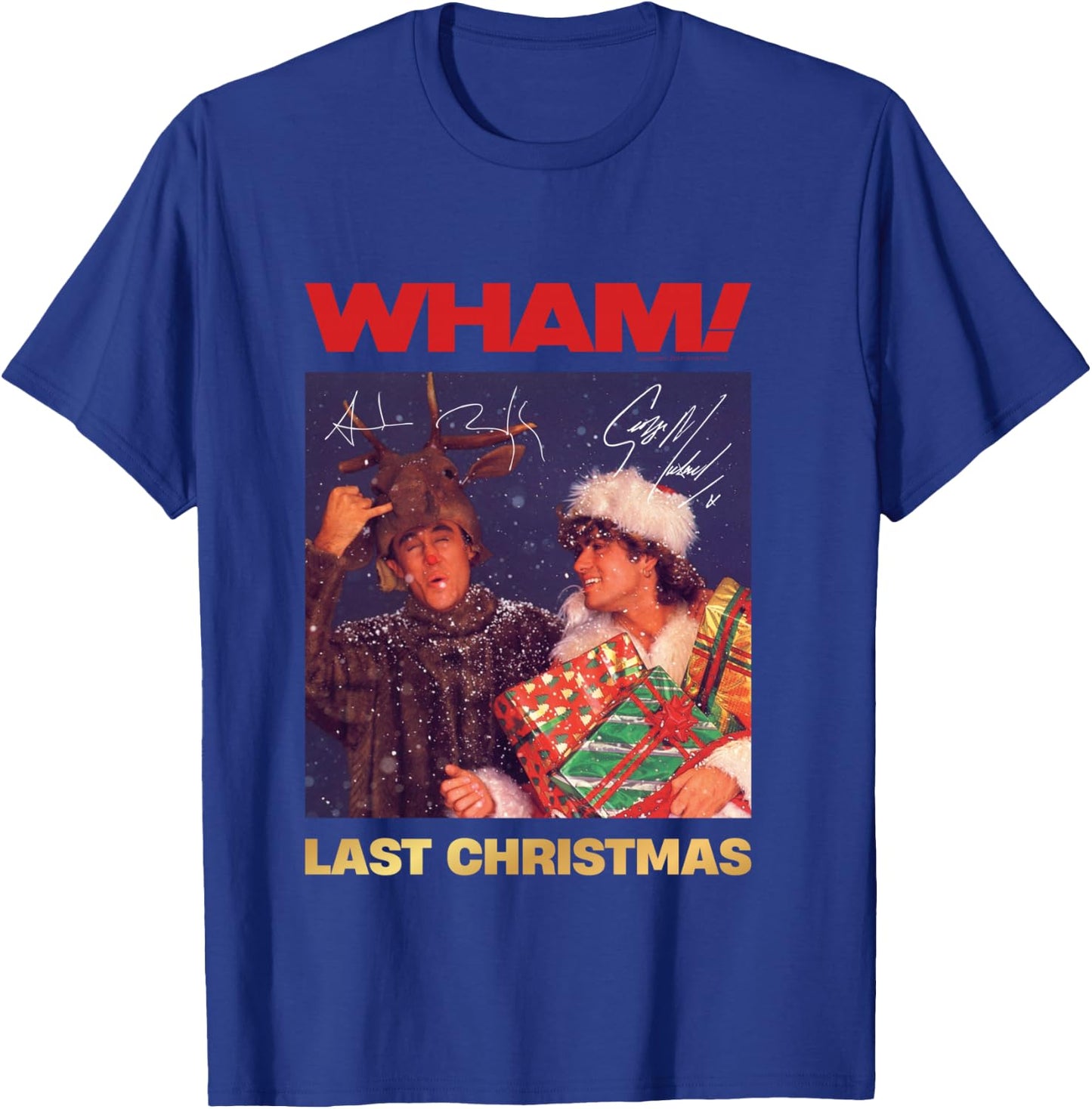Amazon Last Christmas Signature Edition Exclusive Edition T-Shirt - T-Shirt | Royal