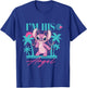 Disney Stitch Retro ’90s Couples Matching I’m His Angel T-Shirt - T-Shirt | Royal