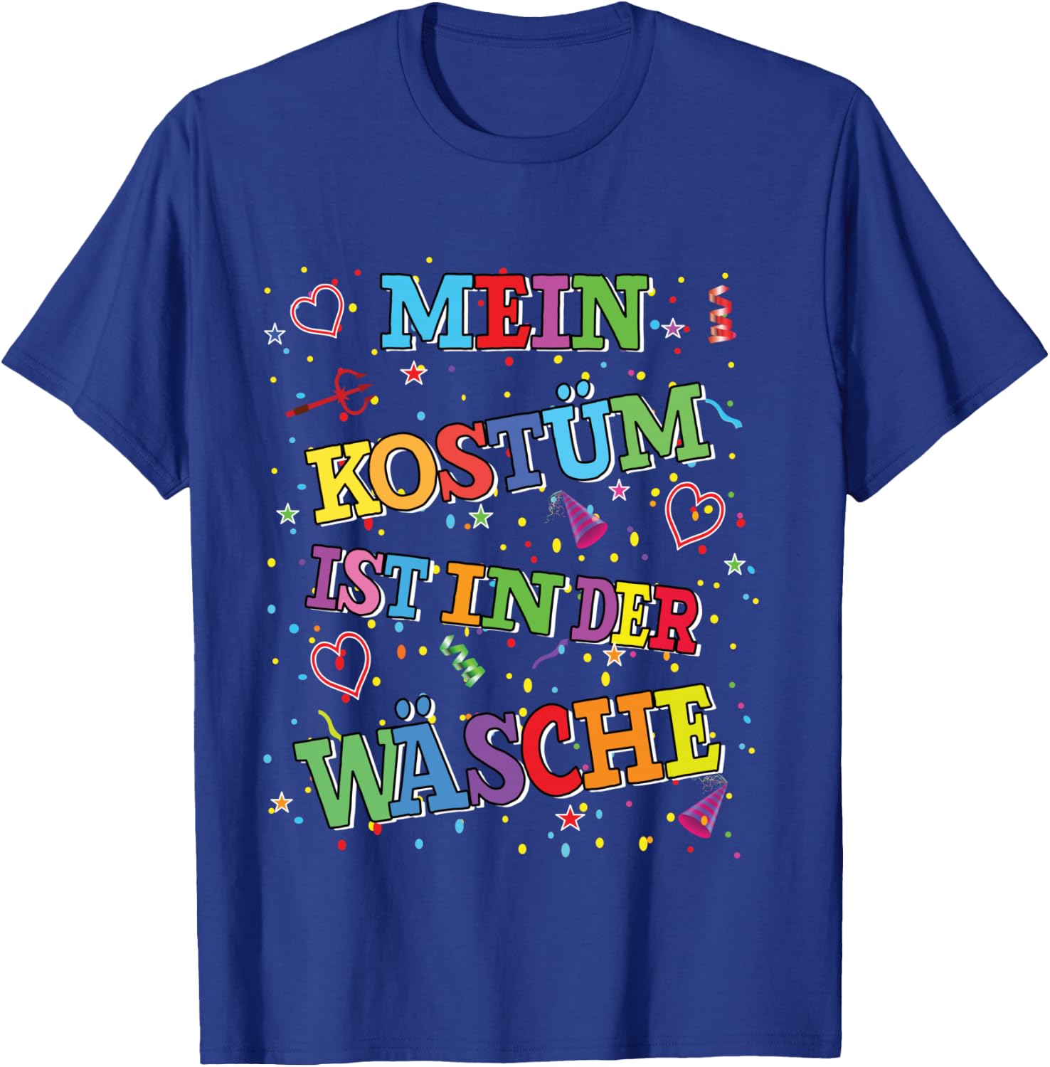 Carnival Costume My Costume is in the Laundry Fancy Dress Shirt, black T-Shirt - T-Shirt | Royal