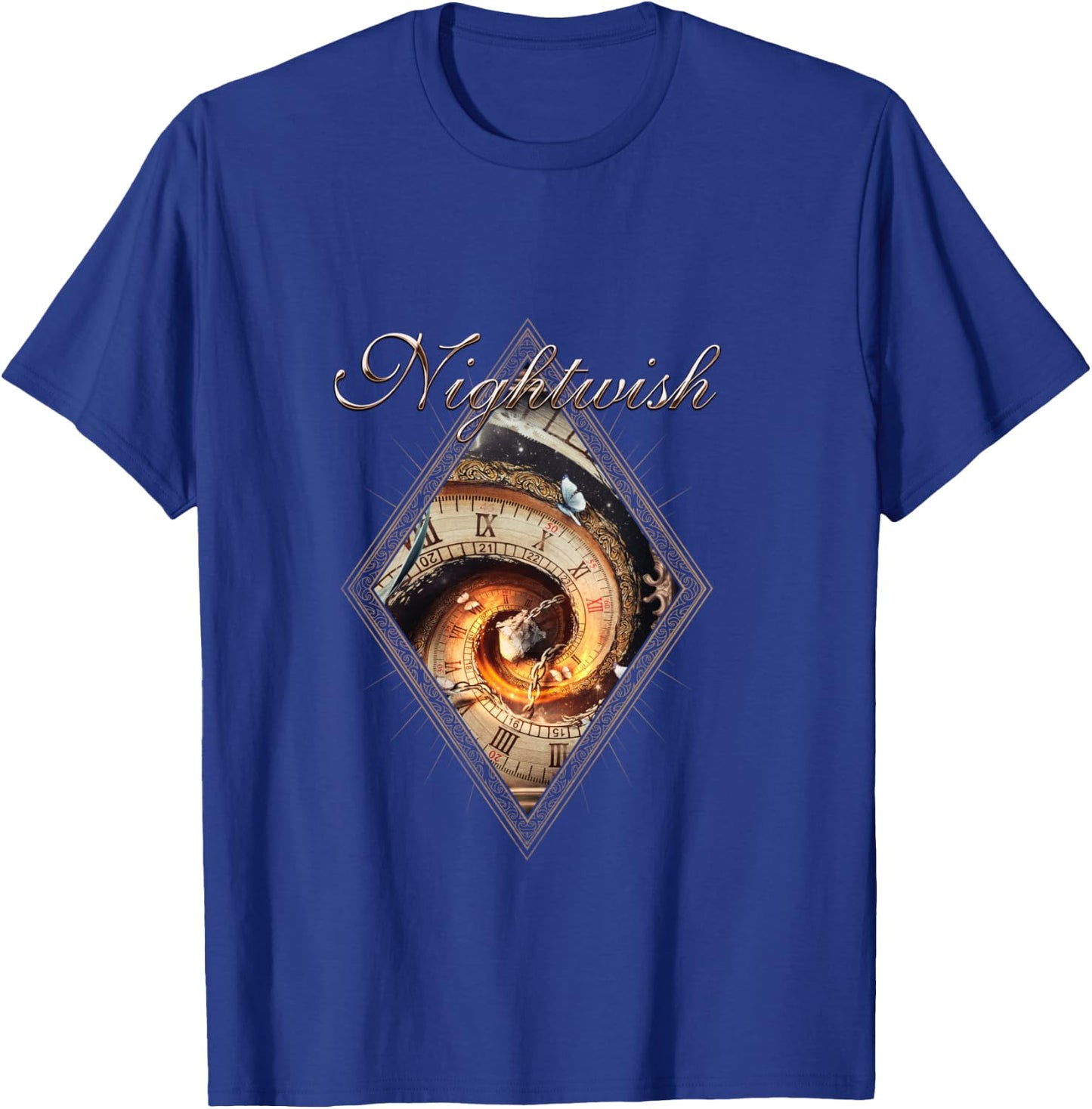 Yesterwynde (Album Cover + Logo) , Black, S T-Shirt - T-Shirt | Royal
