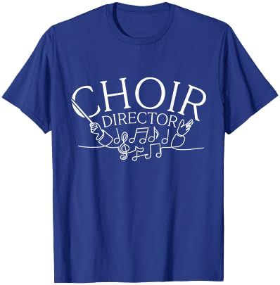 Choir Music Choir Teacher Choir Music Choir Conducting T-Shirt - T-Shirt | Royal