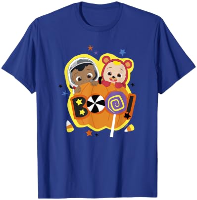 CoComelon Classic Halloween JJ and Cody T-Shirt - T-Shirt | Royal