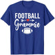 Football Grammie Sports Football Lover T-Shirt - T-Shirt | Royal